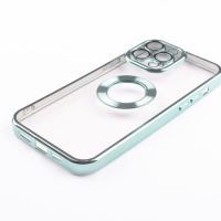 Jopus iPhone 13 Pro Max JS-288 Globe  Silikon Kilif Yesil - 12