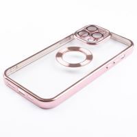 Jopus iPhone 13 Pro Max JS-288 Globe  Silikon Kilif Rose - 22