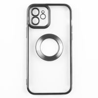 Jopus iPhone 12 JS-288 Globe  Silikon Kilif Siyah - 16