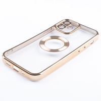Jopus iPhone 12 JS-288 Globe  Silikon Kilif Gold - 7
