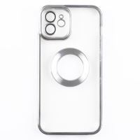 Jopus iPhone 12 JS-288 Globe  Silikon Kilif Gümüş - 31