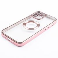 Jopus iPhone 12 JS-288 Globe  Silikon Kilif Rose - 22