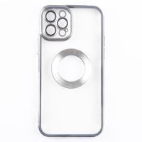 Jopus iPhone 12 Pro JS-288 Globe  Silikon Kilif Gümüş - 31