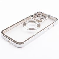 Jopus iPhone 14 Pro JS-288 Globe  Silikon Kilif Gümüş - 32