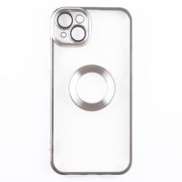 Jopus iPhone 14 Max JS-288 Globe  Silikon Kilif Gümüş - 31