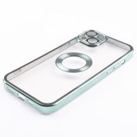 Jopus iPhone 14 Max JS-288 Globe  Silikon Kilif Yesil - 12