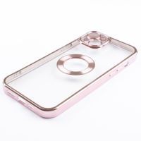 Jopus iPhone 14 Max JS-288 Globe  Silikon Kilif Rose - 22