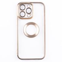 Jopus iPhone 14 Pro Max JS-288 Globe  Silikon Kilif Gold - 6