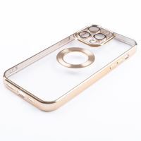 Jopus iPhone 14 Pro Max JS-288 Globe  Silikon Kilif Gold - 7