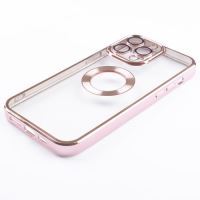 Jopus iPhone 14 Pro Max JS-288 Globe  Silikon Kilif Rose - 22