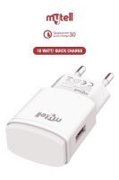 Mytell Universal  MY-C12 2in1 Qc 18W  Sarj Cihazi Beyaz - 2