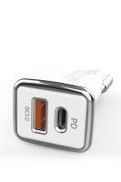 Jopus Universal  JO-A7 Troff PD 3.0 20W USB / PD Qc 3.0 18W Araç Sarji Beyaz - 3