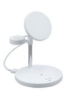 Simex Apple Wireless Dock SPS-05 Triplo 3 lü   Sarj Cihazi Beyaz - 1
