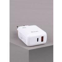 Simex Universal  SPS-08 Scaripo  Pd Qc 3.0 30W Sarj Cihazi Beyaz - 1