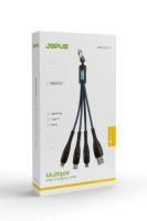 Jopus Micro / Type C / Lightning JO-SK01  Sarj Kablosu Yesil - 14