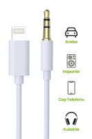 Jopus JO-IP10 Universal Lightning  Aux Dönüştürücü Beyaz - 3