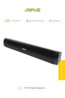 Jopus Mirand   Radyolu  Bluetooth Hoparlör Siyah - 5