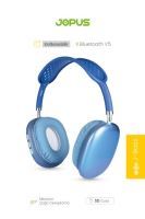 Jopus Acustica Mikrofonlu    Bluetooth Kulaklık Mavi - 8