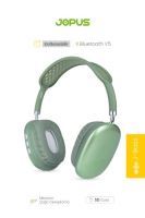 Jopus Acustica Mikrofonlu    Bluetooth Kulaklık Yeşil - 18