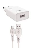 Jopus Universal Type C JO-S05 Stable  Sarj Cihazi Beyaz - 1