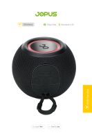 Jopus Earth Box     Bluetooth Hoparlör Siyah - 8