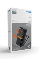 Simex S-36 Giant 22,5W/PD 30000mAh Power Bank Dahili Kablolu Siyah - 2
