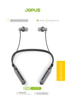Jopus JP-BH06 Ghost Boyun Askılı    Bluetooth Kulaklık Mor - 13