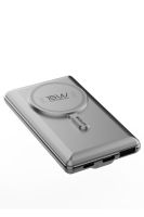 Simex S-38 Polite 22,5W 10000mAh Power Bank Dahili Kablolu Gri - 5