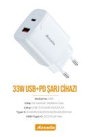 Azeada  AZ-A15  33W Sarj Cihazi Beyaz - 5