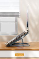 Azeada Laptop Standı AZ-X02 Gri - 4