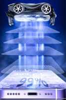 Azeada AZ-X03 Universal  Soğutma Fanı Mavi - 9