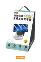 Azeada  PD-W18 Wireless Magsafe 15 Watt Sarj Cihazi Füme - 2