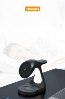 Azeada  PD-W9 Wireless Magsafe 4in 1 Sarj Cihazi Siyah - 3