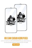 Azeada iPhone S24 Plus AZ-PT04  Ekran Koruyucu Bordo - 5