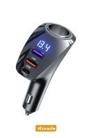 Azeada AZ-C02   Araç Şarjı Siyah - 1