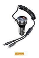 Azeada PD-C37 Kablolu  Araç Şarjı Siyah - 1