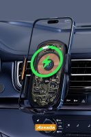 Azeada AZ-C05 Magsafe  Telefon Tutucu Gümüş - 3