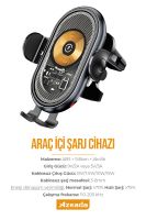 Azeada PD-CH18 Magsafe  Telefon Tutucu Siyah - 5