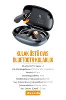 Azeada AZ-BT08 TWS Dijital Göstergeli   Bluetooth Kulaklık Renkli - 5