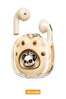 Azeada AZ-BT07 TWS Askı Aparatlı   Bluetooth Kulaklık Pembe - 6