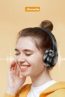 Azeada AZ-BH01 Kulaküstü    Bluetooth Kulaklık Siyah - 4