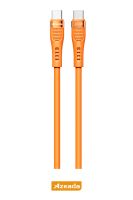 Azeada Type C AZ-B03a 2mt Sarj Kablosu Turuncu - 6