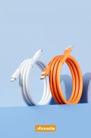 Azeada Type C AZ-B03a 2mt Sarj Kablosu Turuncu - 8