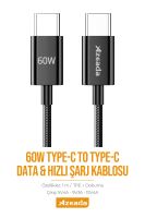 Azeada  AZ-B06a 1mt Sarj Kablosu Siyah - 10