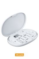 Azeada  AZ-B01th Aynasız Kutulu Sarj Kablosu Beyaz - 1