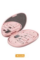 Azeada  AZ-B01th Aynalı Kutulu Sarj Kablosu Pembe - 6