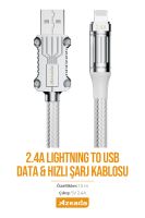 Azeada Lightning PD-B95i  Data Kablosu Gümüş - 10
