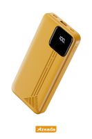 Azeada AZ-P10 22,5W 10000mAh Power Bank Dahili Kablolu Sari - 16