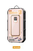 Azeada AZ-P03 22,5W 10000mAh Power Bank Dahili Kablolu Pembe - 8