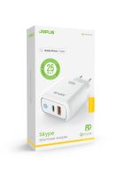 Jopus  JO-S08 Skye Hizli Şarj Işıklı USB / PD 25W Sarj Cihazi Beyaz - 2